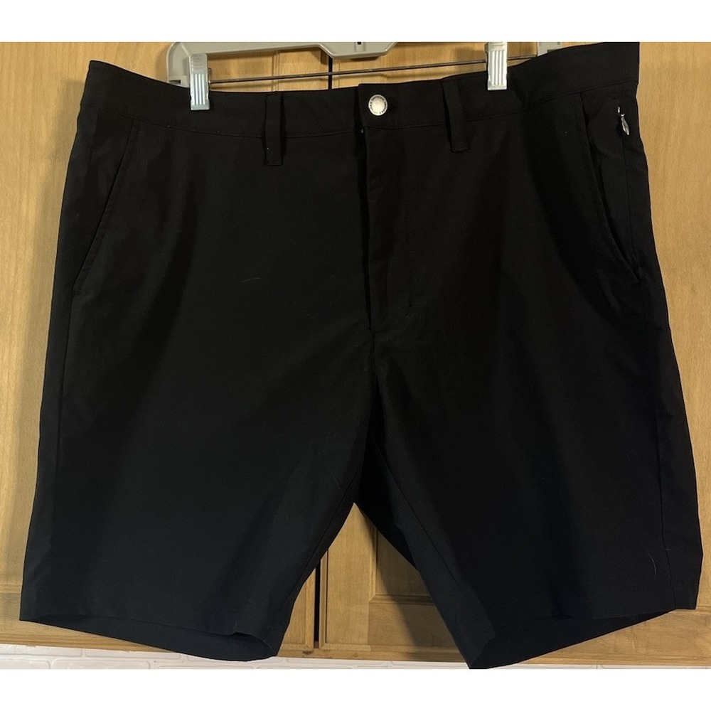 UNTUCKit Chancellor‎ Shorts Mens 38 BlackChinos Performance Golf Casual